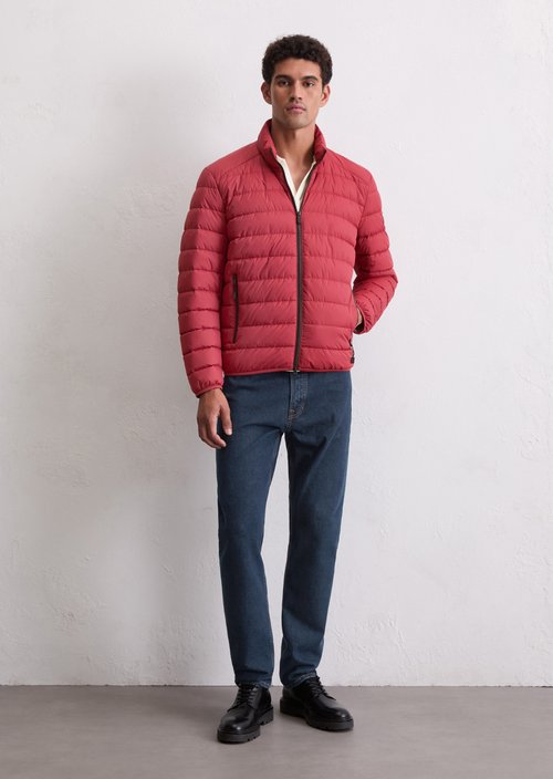 Quilted jacket regular — Light Carmine