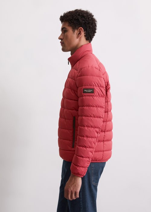 Quilted jacket regular — Light Carmine