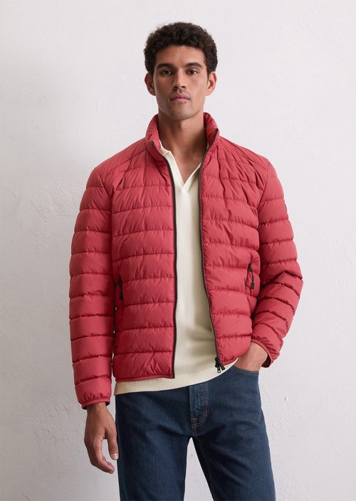 Quilted jacket regular — Light Carmine