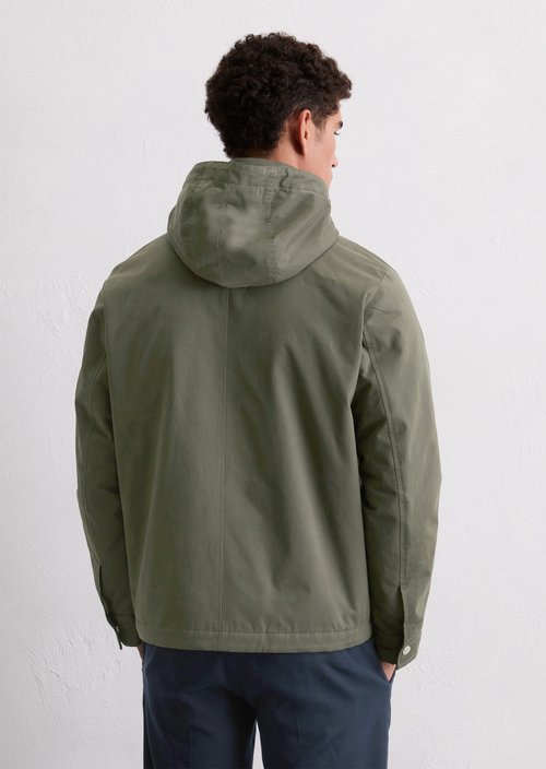 Regular hooded blouson — Copley Brown