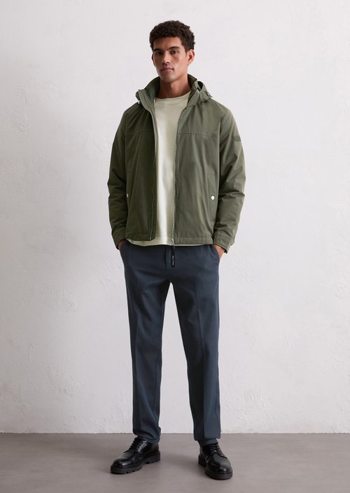 Regular hooded blouson — Copley Brown