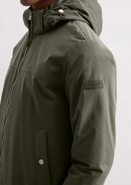 Regular hooded blouson — Copley Brown
