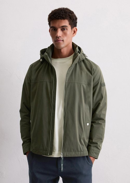 Regular hooded blouson — Copley Brown