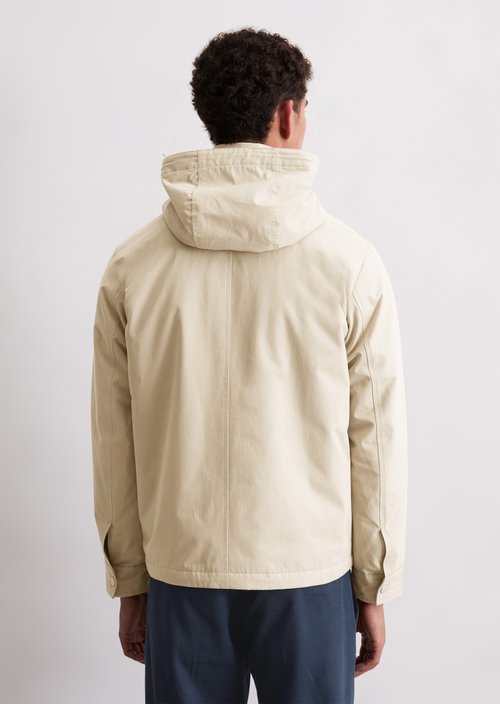 Regular hooded blouson — Pure Cashmere