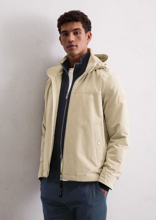 Regular hooded blouson — Pure Cashmere
