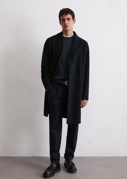 Wollmantel DFB Travel Collection — Deep Night Blue