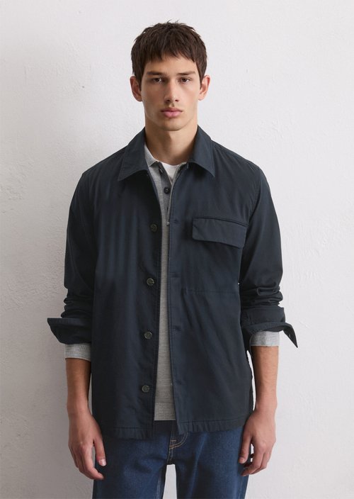 Overshirt — Dark Navy
