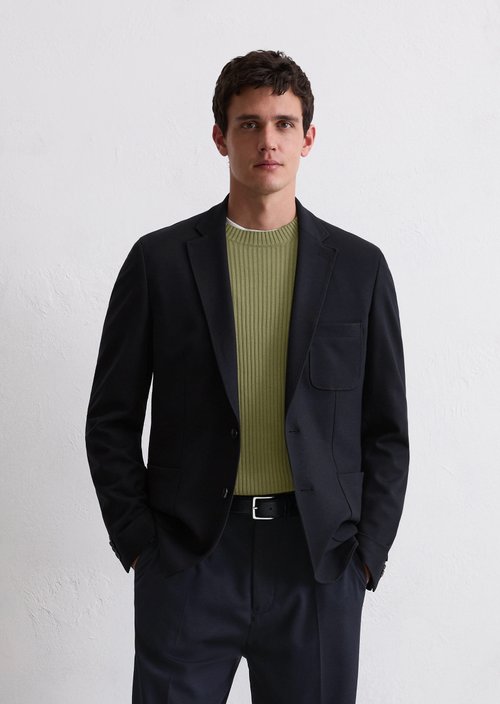 Sakko DFB Travel Collection — Deep Night Blue