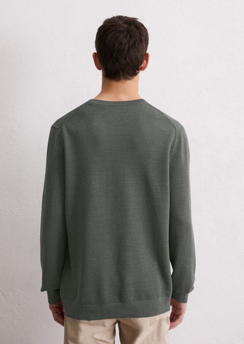 Sweater regular — Graphic Grey Melange