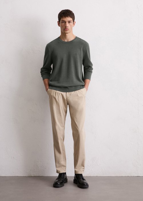 Sweater regular — Graphic Grey Melange