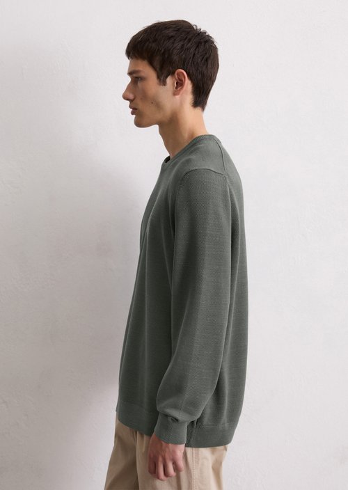 Sweater regular — Graphic Grey Melange
