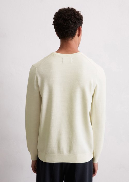 Sweater regular — White Cotton