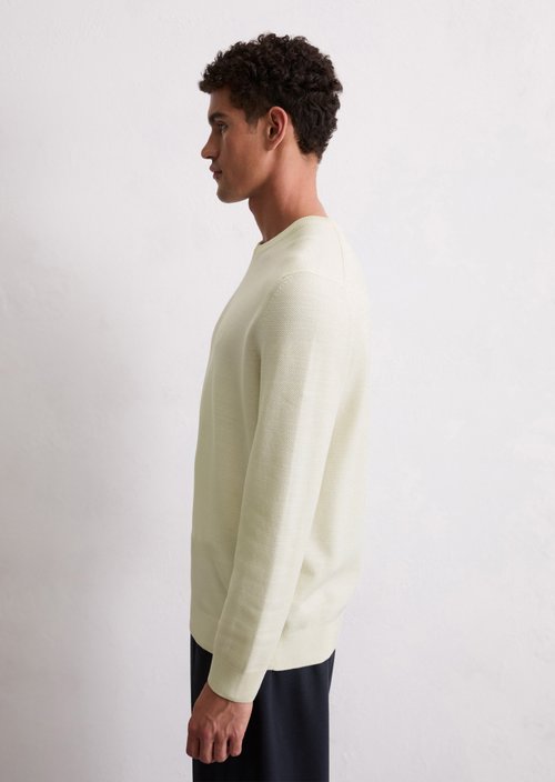 Sweater regular — White Cotton