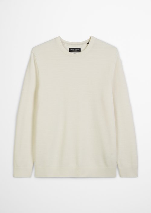 Sweater regular — White Cotton
