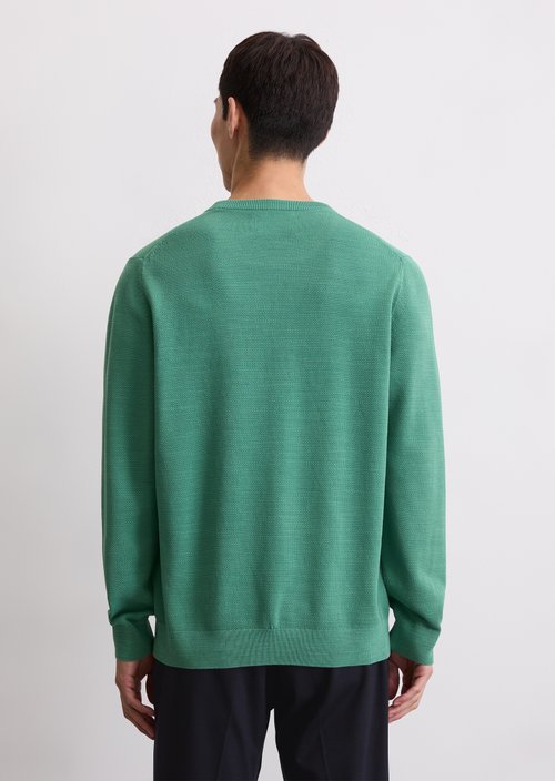 Sweater regular — Eucalyptus Green
