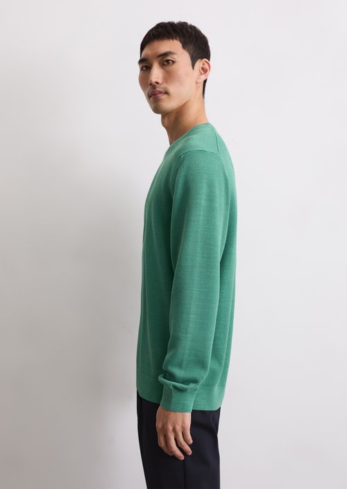 Sweater regular — Eucalyptus Green