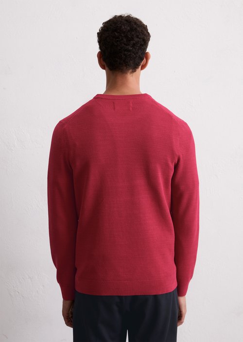 Sweater regular — Light Carmine