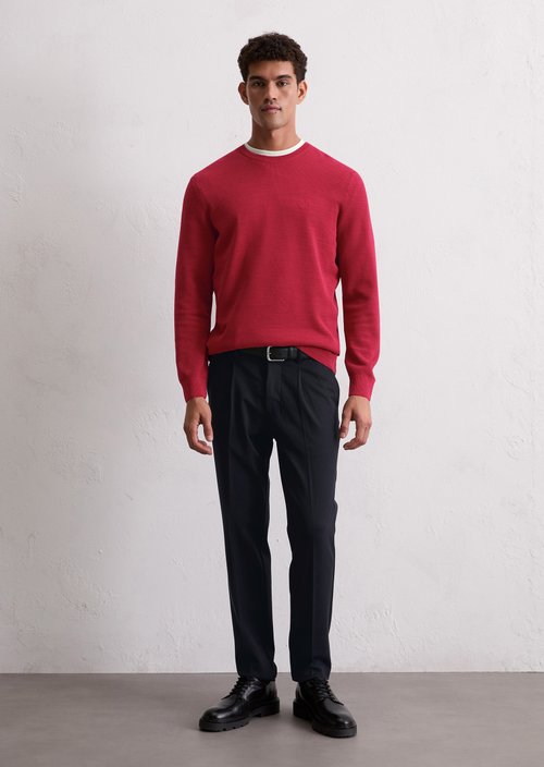 Sweater regular — Light Carmine