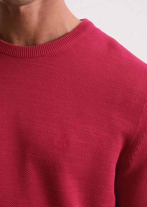 Sweater regular — Light Carmine