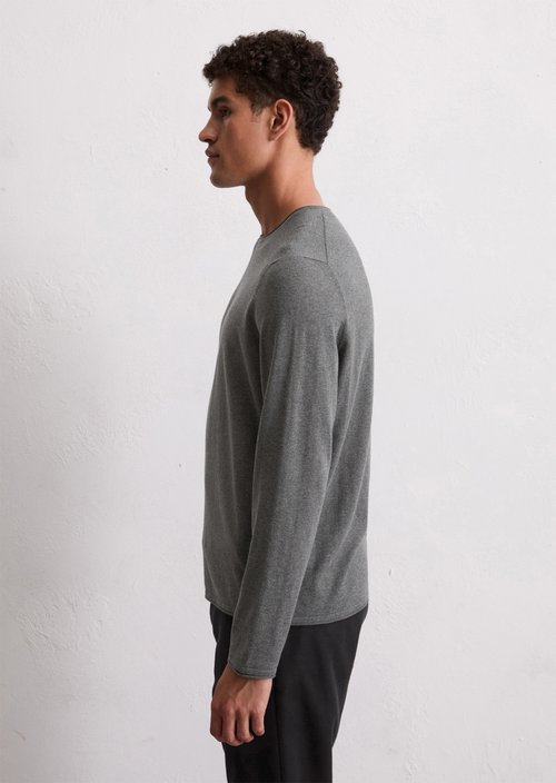 Sweater regular — Graphic Grey Melange