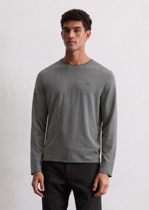 Sweater regular — Graphic Grey Melange