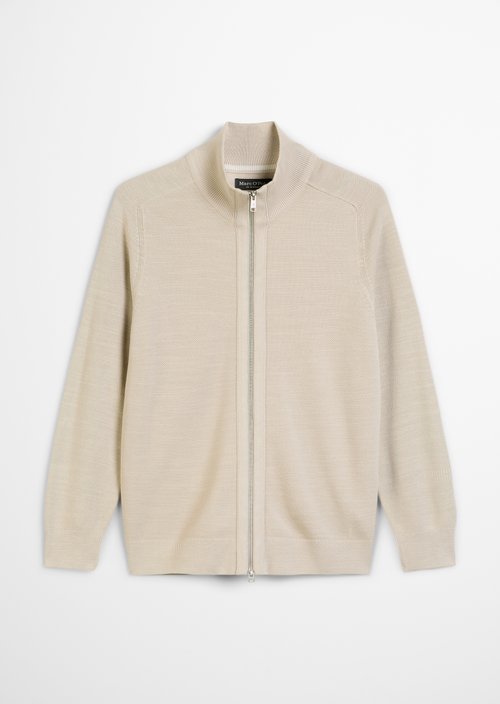 Zipper training jacket — Misty Grey