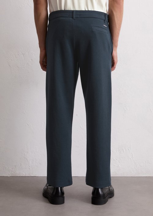Relaxed jersey pants — Dark Navy