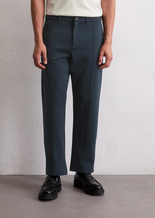 Relaxed jersey pants — Dark Navy