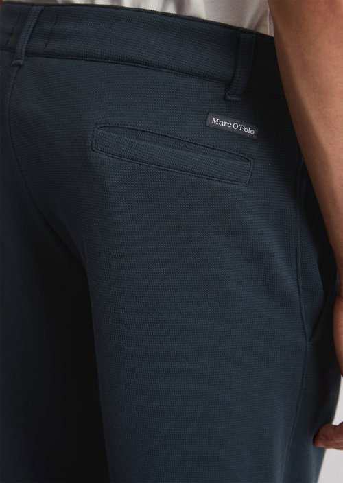 Relaxed jersey pants — Dark Navy