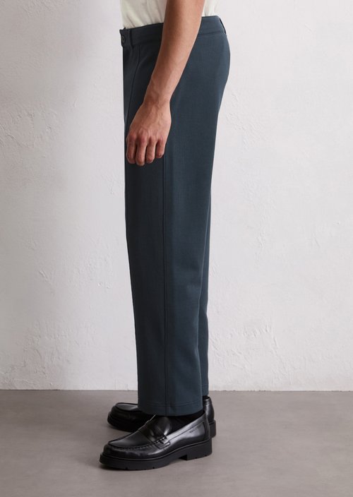 Relaxed jersey pants — Dark Navy