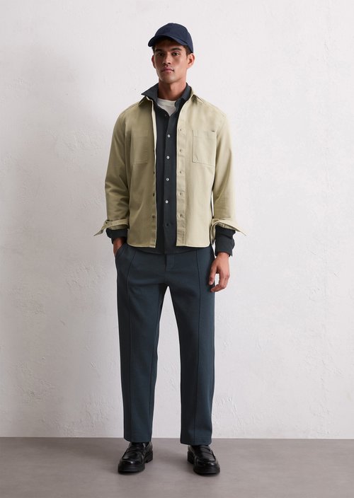 Relaxed jersey pants — Dark Navy