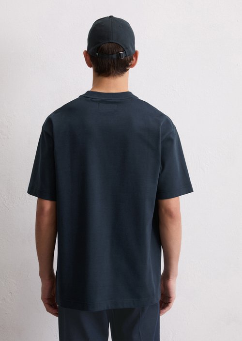 Relaxed T-shirt — Dark Navy (alternate view)
