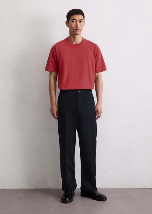 Relaxed T-shirt — Light Carmine