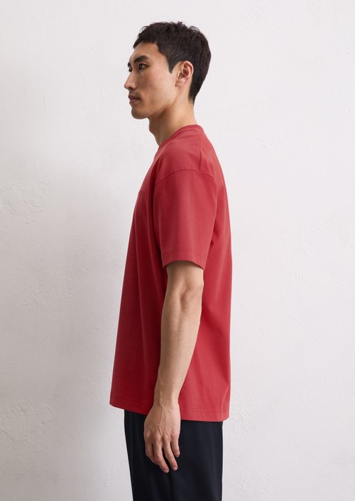 Relaxed T-shirt — Light Carmine