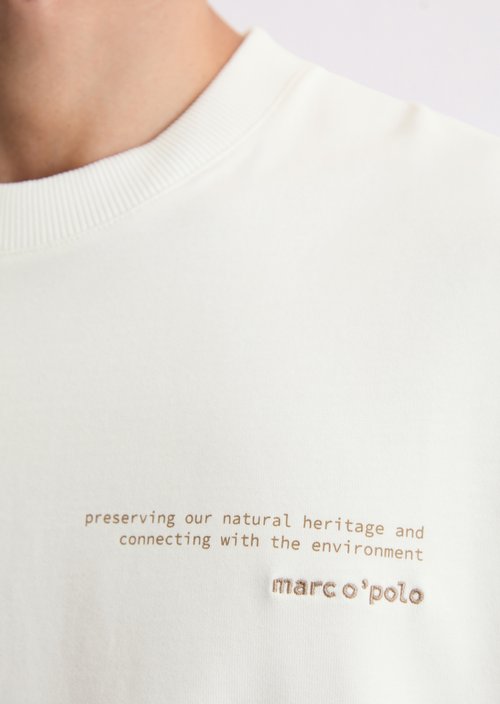 Relaxed T-shirt — Silky White