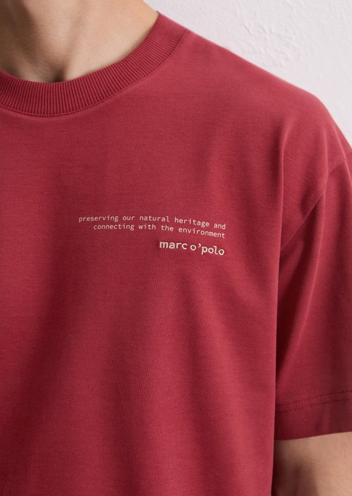 Relaxed T-shirt — Light Carmine