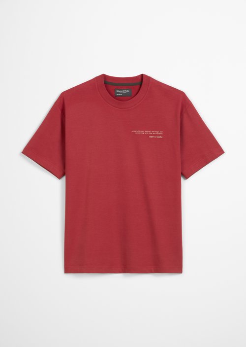 Relaxed T-shirt — Light Carmine