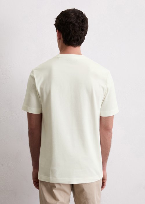 T-shirt regular — Silky White