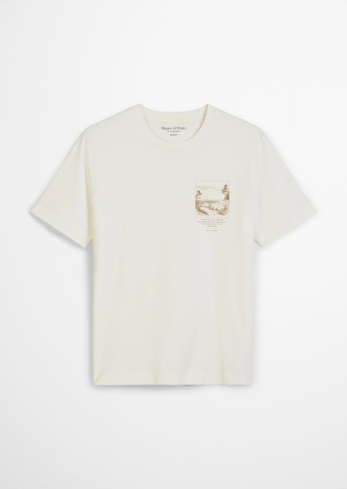T-shirt regular — Silky White