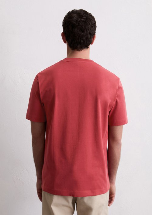 T-shirt regular — Light Carmine