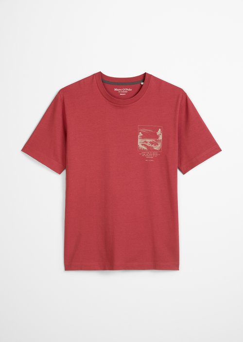 T-shirt regular — Light Carmine