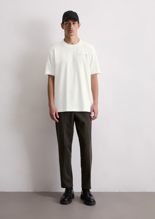 Relaxed T-shirt — Silky White