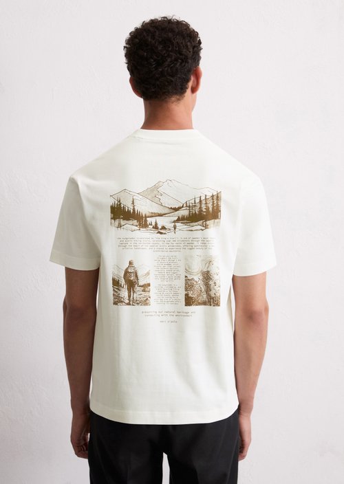 Relaxed T-shirt — Silky White