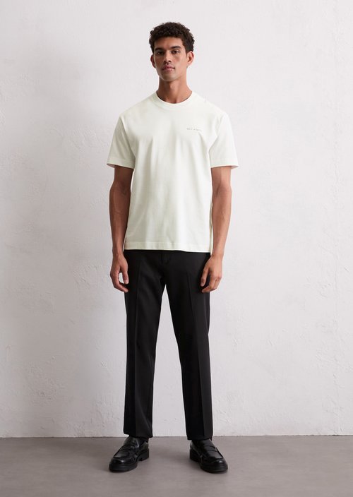 Relaxed T-shirt — Silky White