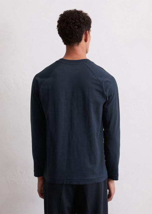 DfC Longsleeve regular — Dark Navy
