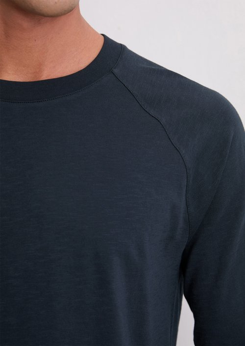 DfC Longsleeve regular — Dark Navy