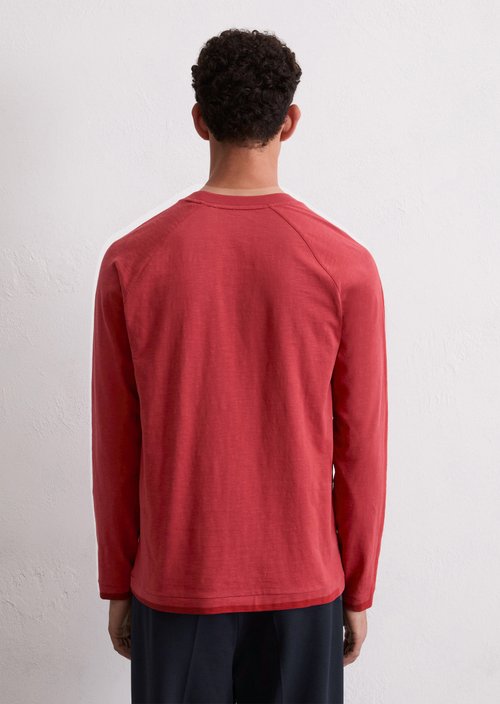 DfC Longsleeve regular — Light Carmine