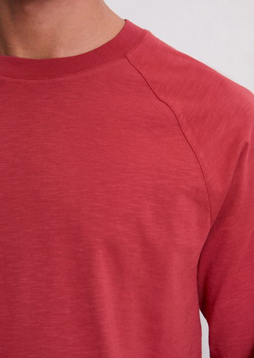 DfC Longsleeve regular — Light Carmine