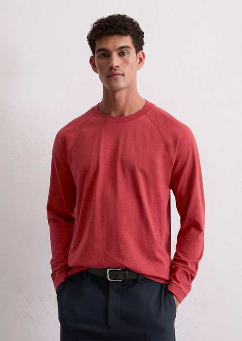 DfC Longsleeve regular — Light Carmine