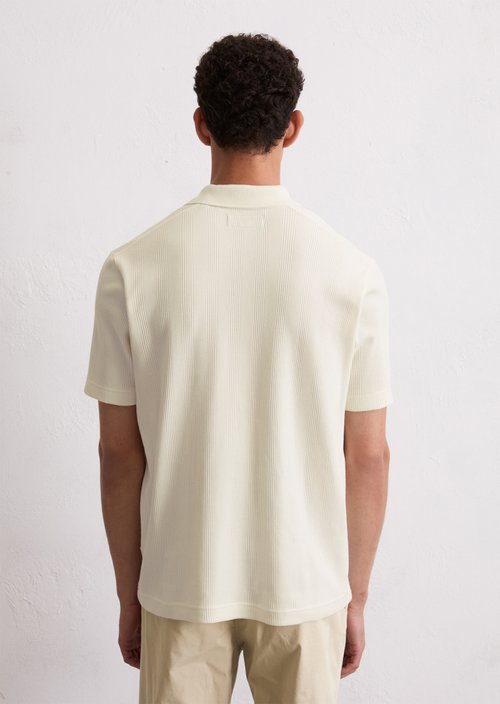 DfC polo shirt jersey regular — Silky White